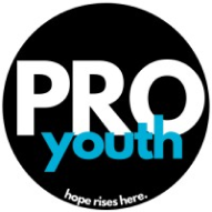 Pro Youth: Hope ruses here. logo